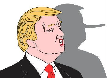 Donald trump cartoon