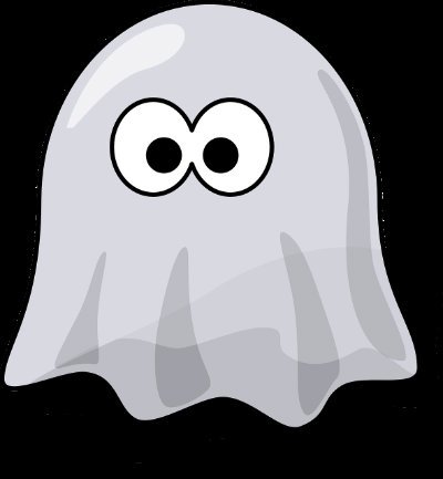 Ghost cartoon