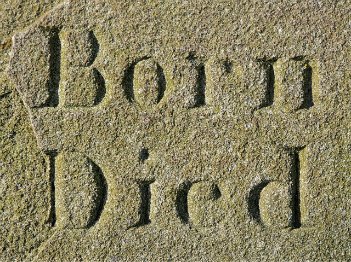 Born died sign