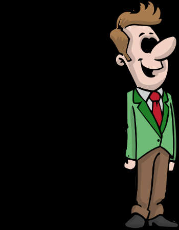 Cartoon businessman