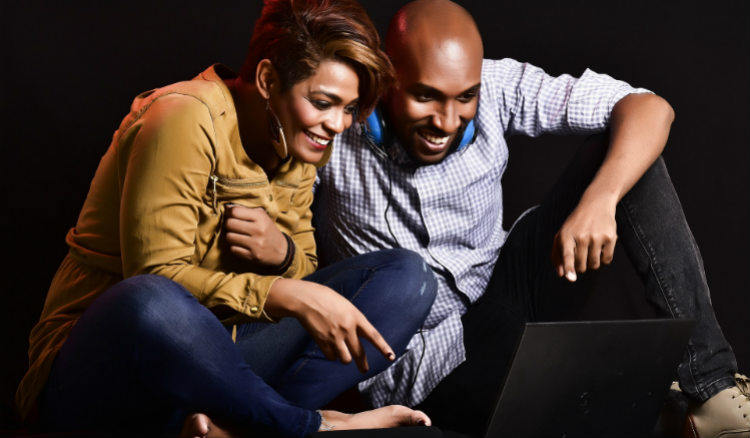 Couple Watching TV